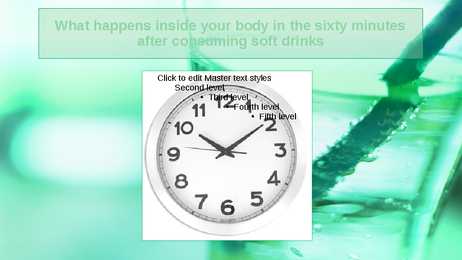 Carbonated beverages presentation #12