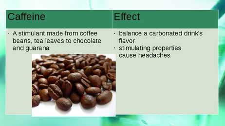 Carbonated beverages presentation #8
