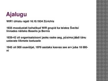Wir panganduse ajalugu ja tänapäev #4