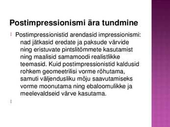 Postimpserssionism #3