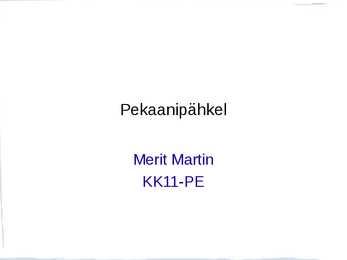 Pekaanipähkel