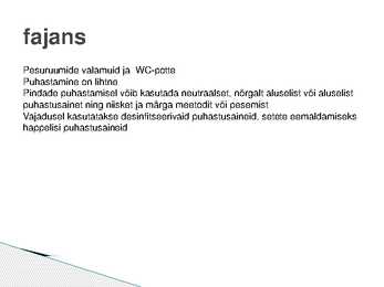 Pinnakattematerjalid #3