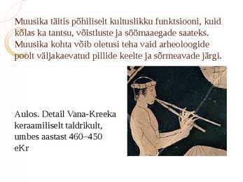 Muusika Ajalugu - Vana maailm #2