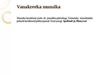 Muusika Ajalugu - Vana maailm #3