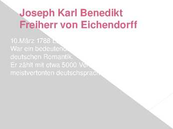 Joseph von Eichendorff #2