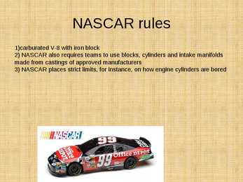 How NASCAR Engines Work #5