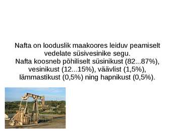 Nafta kohta esitlus #2