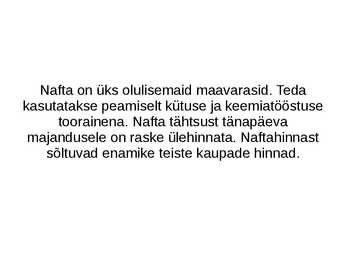 Nafta kohta esitlus #14