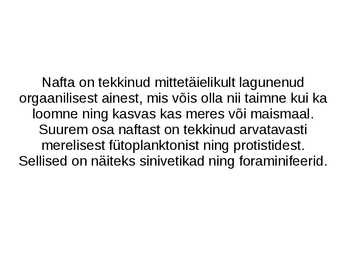 Nafta kohta esitlus #10