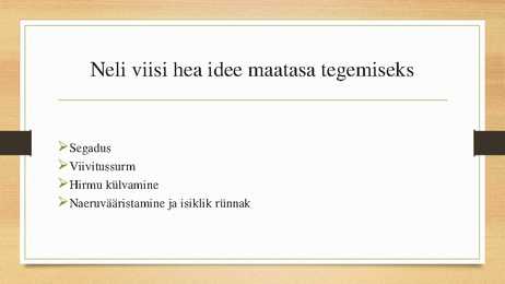 Ideemüük #3