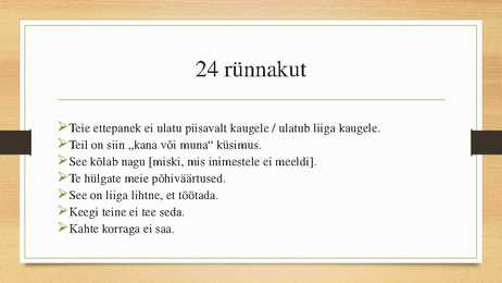 Ideemüük #6