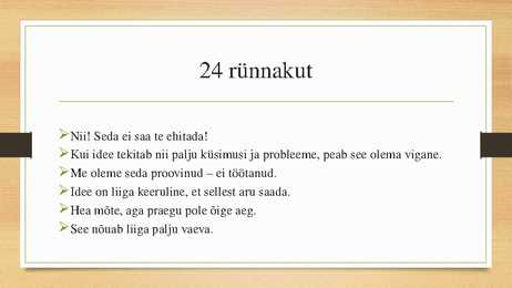 Ideemüük #7