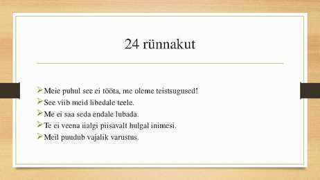 Ideemüük #8