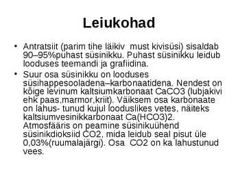 Mittemetallide esitlus #9