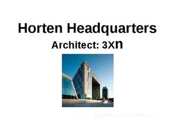 Horten Headquarter-presentation for English