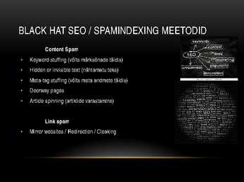 Black Hat SEO #3