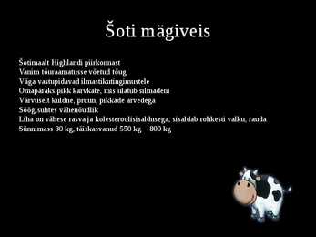 Veisetõud #13
