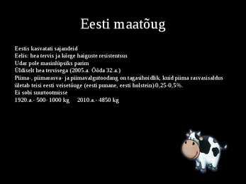 Veisetõud #7