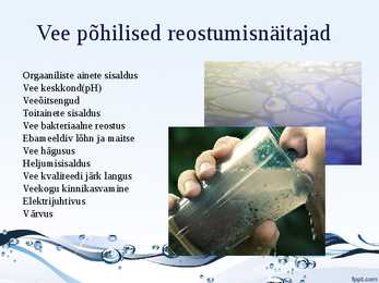 Eesti veekasutuse dünaamika ja heitvetest pärinev reokoormus #7