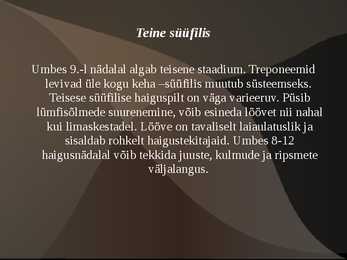 SÜÜFILIS #7