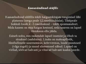 SÜÜFILIS #9