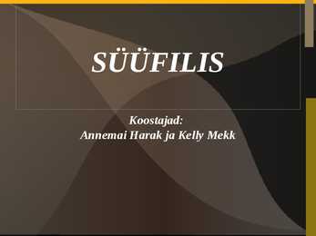 SÜÜFILIS