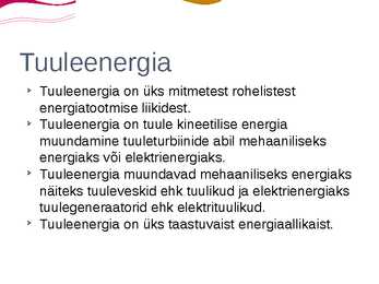 Tuuleenergia #2