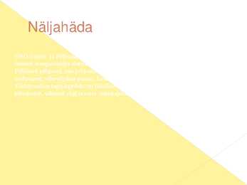 Maailma toiduprobleemid #7
