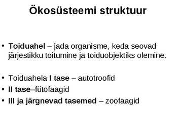Toitumissuhted ökosüsteemis #11