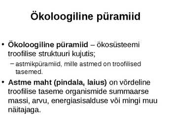 Toitumissuhted ökosüsteemis #15