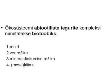 Toitumissuhted ökosüsteemis #3