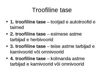Toitumissuhted ökosüsteemis #24