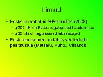 Eesti loomastik #14