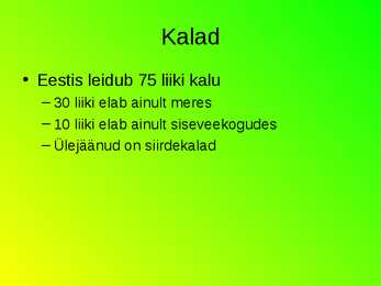 Eesti loomastik #8