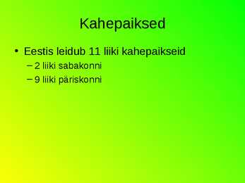 Eesti loomastik #10