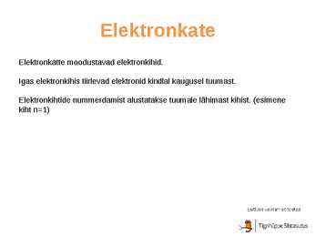 Aatomi ehitus #12