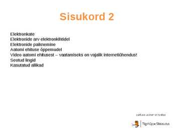Aatomi ehitus #3