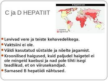 VIIRUSTEST TINGITUD HAIGUSED #6