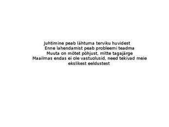 Projektijuhtimise kuldvillak #22
