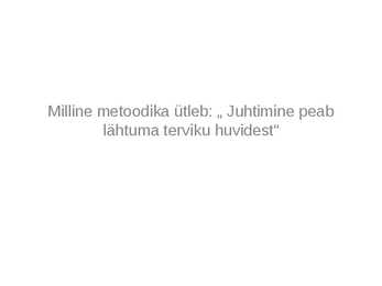 Projektijuhtimise kuldvillak #26