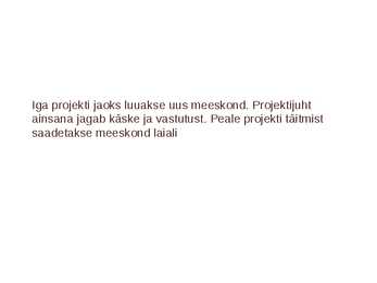 Projektijuhtimise kuldvillak #36