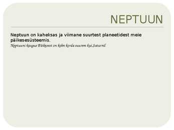 Päikesesüsteemi esitlus #11