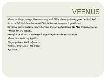 Päikesesüsteemi esitlus #5