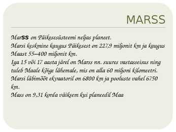 Päikesesüsteemi esitlus #7
