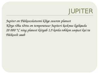 Päikesesüsteemi esitlus #8