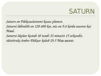 Päikesesüsteemi esitlus #9