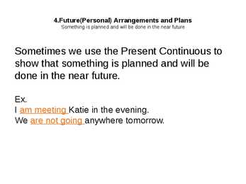 Present Continuous #7