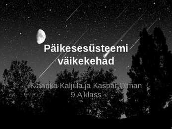 Päikesesüsteemi väikekehad