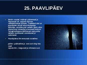 Rahvakalender - Jaanuar #9