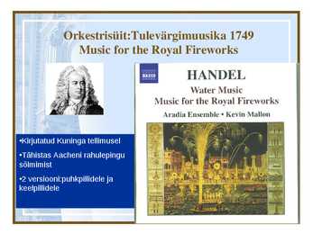 Georg Friedrich Händel ja hilisbarokk #11